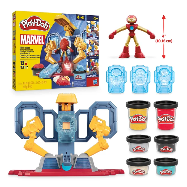 PLAY-DOH PLAYSET IRON MAN ARMOR MAKER LAB