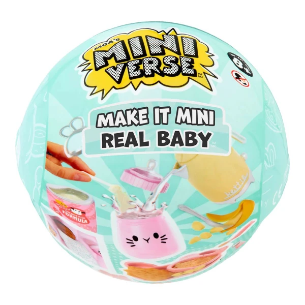 MINIVERSE REAL BABY MAKE IT MINI BABY FOOD