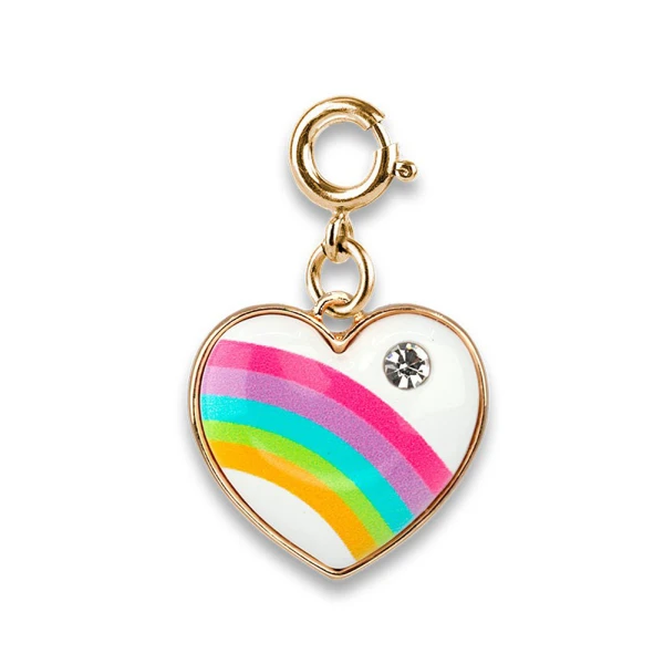 CHARM IT CHARM FOR BRACELET HEART WITH RAINBOW