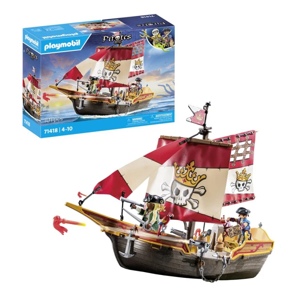 PLAYMOBIL PIRATES PIRATE SHIP