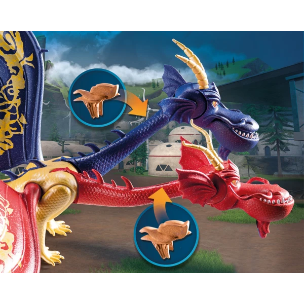 PLAYMOBIL DRAGONS THE NINE REALMS WU & WEI WITH JUN