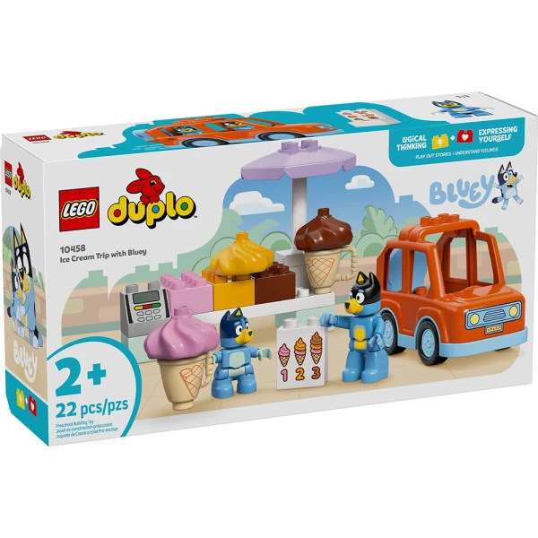 LEGO® DUPLO® BLUEY ICE CREAM TRIP WITH BLUEY