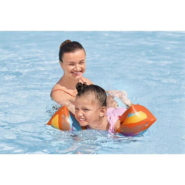 BESTWAY SWIM SAFE ΜΠΡΑΤΣΑΚΙΑ COLORIFY TOUGHLITE 3-6 ΕΤΩΝ