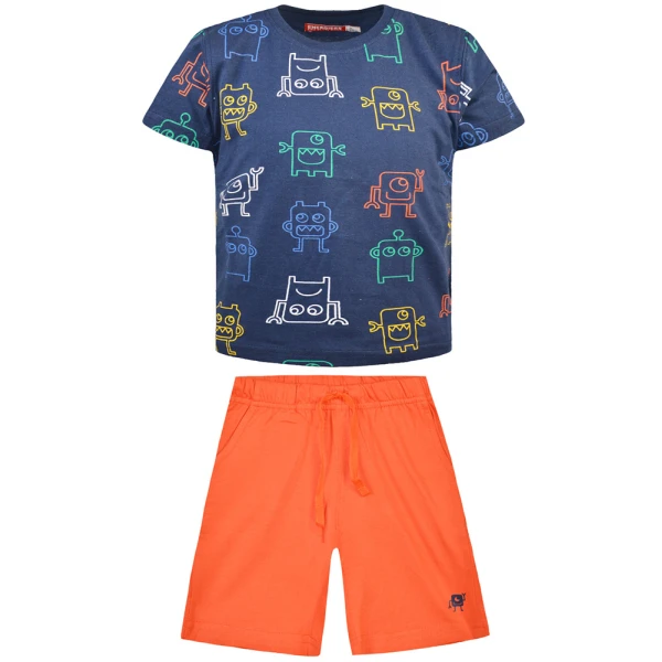 ENERGIERS BEBE BOY SET ORANGE