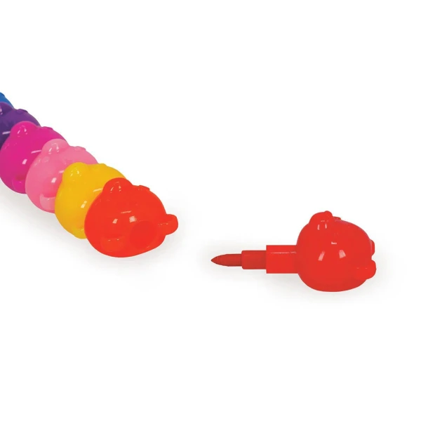 LEGAMI 12 ΣΤΟΙΒΑΖΟΜΕΝΑ CRAYONS - DREAM IN COLOUR - TEDDY BEAR