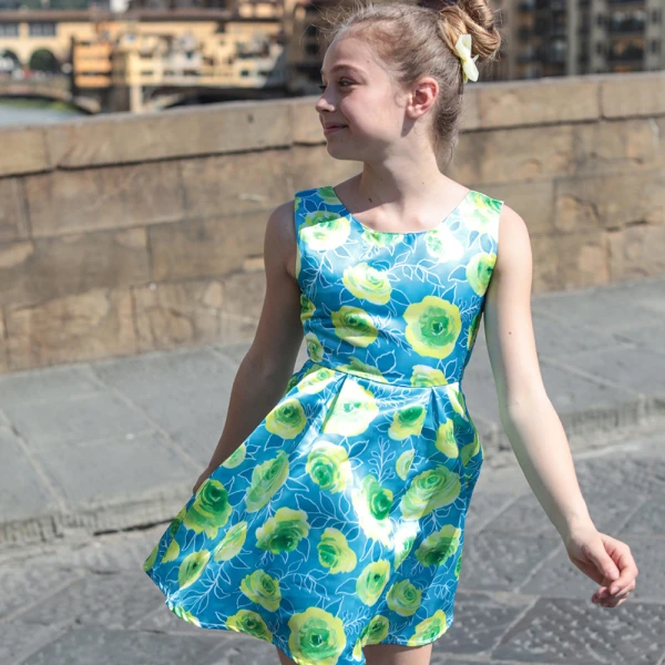 ENERGIERS GIRL\'S DRESS FLORAL