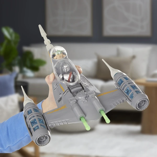 STAR WARS EPIC HERO SERIES ΦΙΓΟΥΡΑ ΚΑΙ ΟΧΗΜΑ THE MANDALORIAN\'S N-1 STARFIGHTER