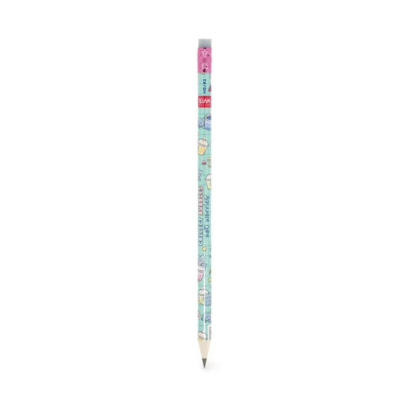 LEGAMI PENCIL WITH ERASER - BUBBLE TEA CUP