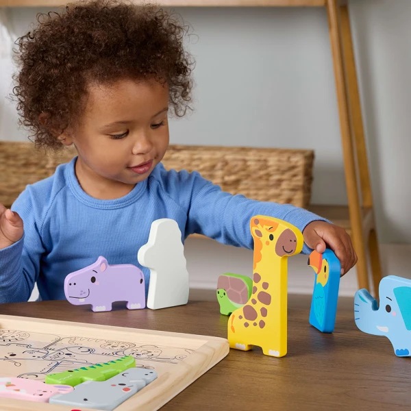 FISHER PRICE ΞΥΛΙΝΟ ΠΑΖΛ ΜΕ ΖΩΑΚΙΑ