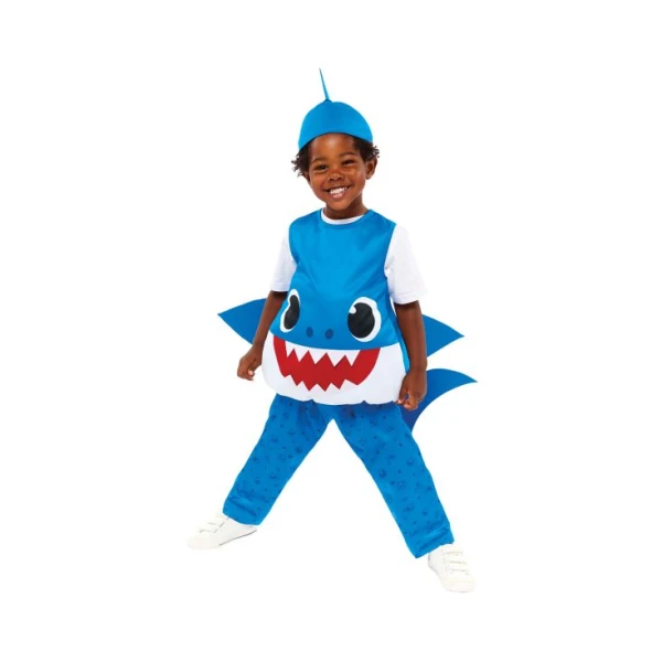 ΑΠΟΚΡΙΑΤΙΚΗ ΣΤΟΛΗ BABY SHARK BLUE DADDY