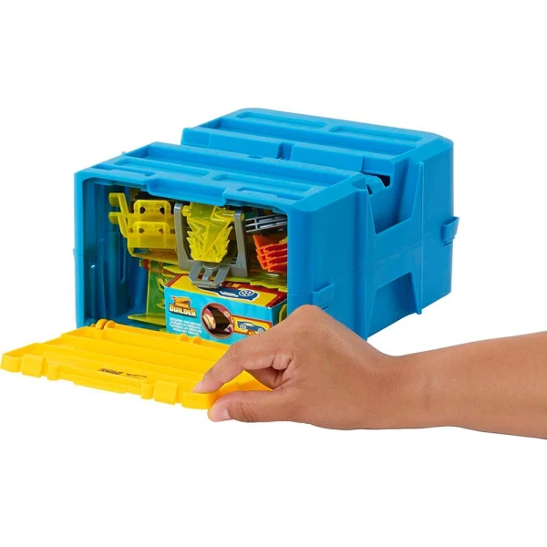 HOT WHEELS TRACK BUILDER DELUXE SET