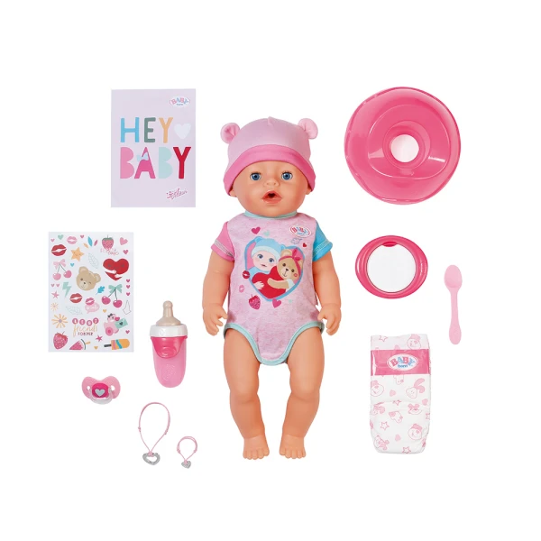 ZAPF CREATION BABY BORN ΔΙΑΔΡΑΣΤΙΚΗ ΚΟΥΚΛΑ ΜΕ ΑΞΕΣΟΥΑΡ ΕΜΜΑ 43 cm 
