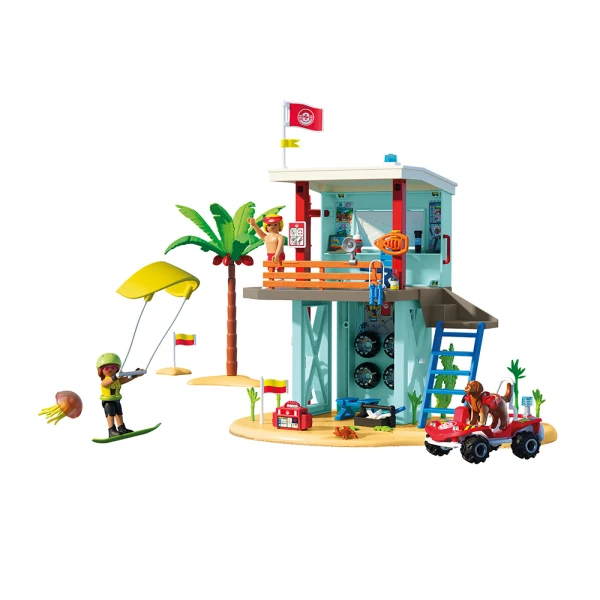 PLAYMOBIL MY LIFE ΠΥΡΓΟΣ ΝΑΥΑΓΟΣΩΣΤΗ ΚΑΙ ΟΧΗΜΑ ΠΑΡΑΛΙΑΣ