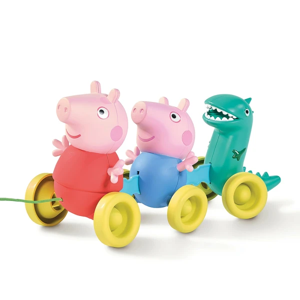 TOMY TOOMIES ΒΡΕΦΙΚΟ ΠΑΙΧΝΙΔΙ ΣΥΡΟΜΕΝΟ ΟΙΚΟΓΕΝΕΙΑ PEPPA PIG ΓΙΑ 18+ ΜΗΝΩΝ