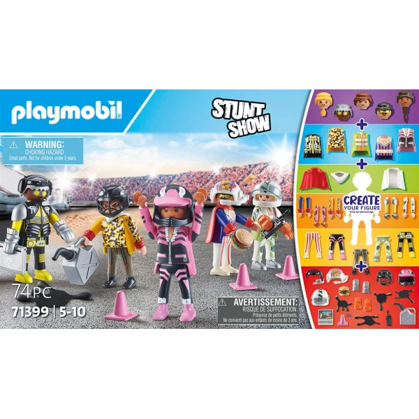 PLAYMOBIL STUNT SHOW MY FIGURES STUNT SHOW