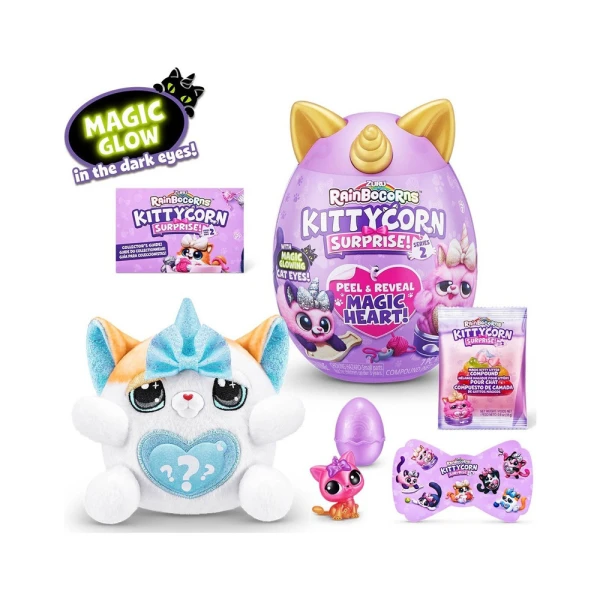 RAINBOCORNS EGG KITTYCORN SERIES 2 - 7 DESIGNS