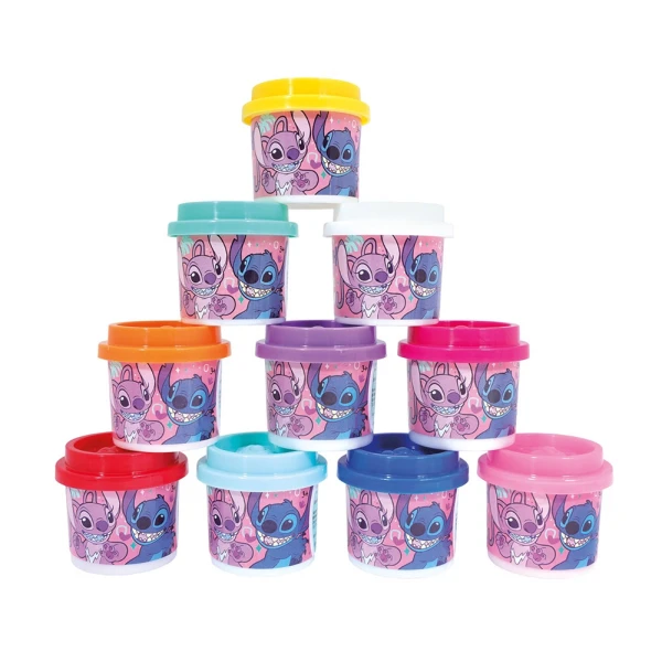 AS SET 10 DOUGH JARS IN BAG STITCH