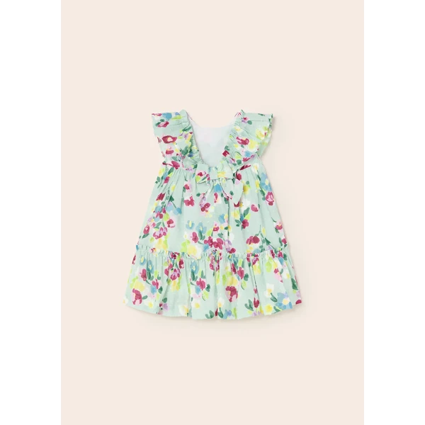 MAYORAL DRESS PRINT LIGHT BLUE