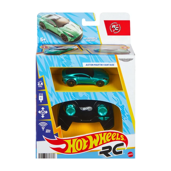 HOT WHEELS ΤΗΛΕΚΑΤΕΥΘΥΝΟΜΕΝΟ ΑΥΤΟΚΙΝΗΤΟ 1:64 ASTON MARTIN VANTAGE