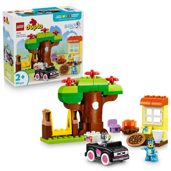 LEGO DUPLO® Η ΜΑΦΙΝ ΚΑΙ Η ΜΠΛΟΥΙ ΦΤΙΑΧΝΟΥΝ ΠΙΤΣΕΣ