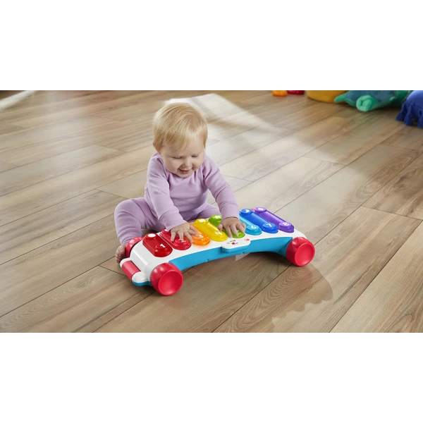 FISHER PRICE ΕΚΠΑΙΔΕΥΤΙΚΟ ΜΕΓΑΛΟ ΞΥΛΟΦΩΝΟ - ΕΛΛΗΝΙΚΑ & ΑΓΓΛΙΚΑ