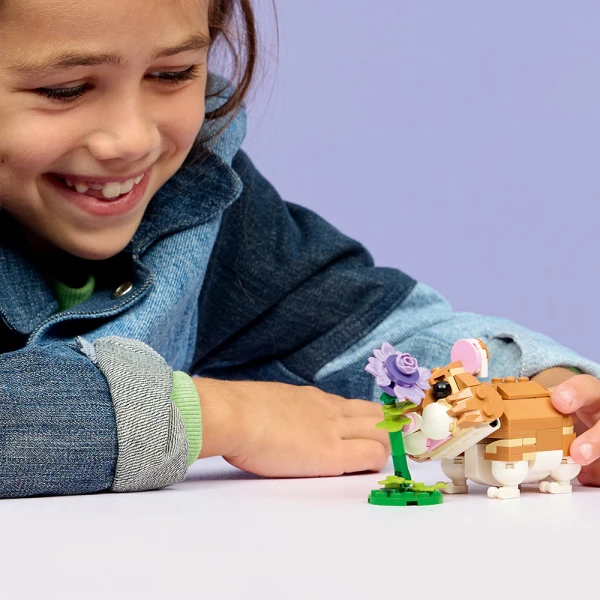LEGO® CREATOR ΧΑΡΙΤΩΜΕΝΟ ΧΑΜΣΤΕΡ ΜΕ ΛΟΥΛΟΥΔΙ