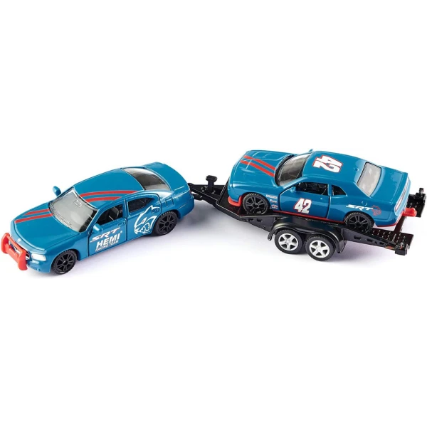 SIKU ΑΥΤΟΚΙΝΗΤΑΚΙ ΑΓΩΝΙΣΤΙΚΟ DODGE CHARGER & ΤΡΕΙΛΕΡ ΜΕ DODGE CHALLENGER SRT