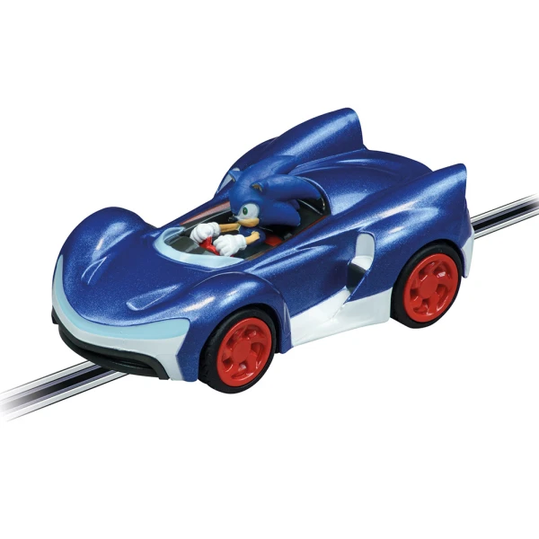CARRERA GO!!! SET RACE WITH TWO CARS 1:43 SONIC THE HEDGEHOG 4.9m
