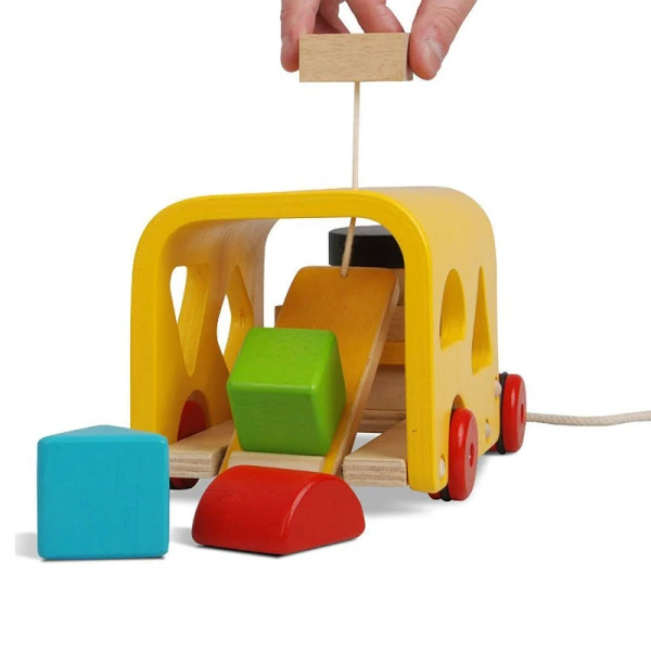 PLAN TOYS SORTING BUS
