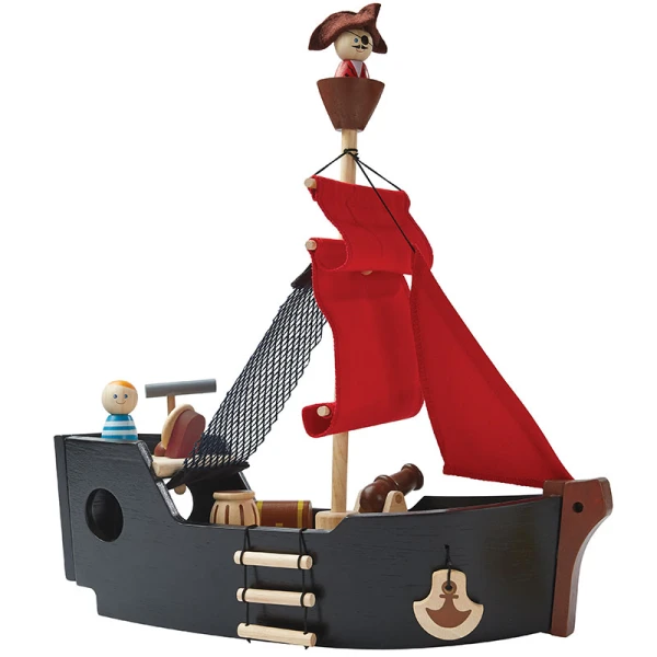 PLAN TOYS ΞΥΛΙΝΟ ΠΕΙΡΑΤΙΚΟ ΚΑΡΑΒΙ