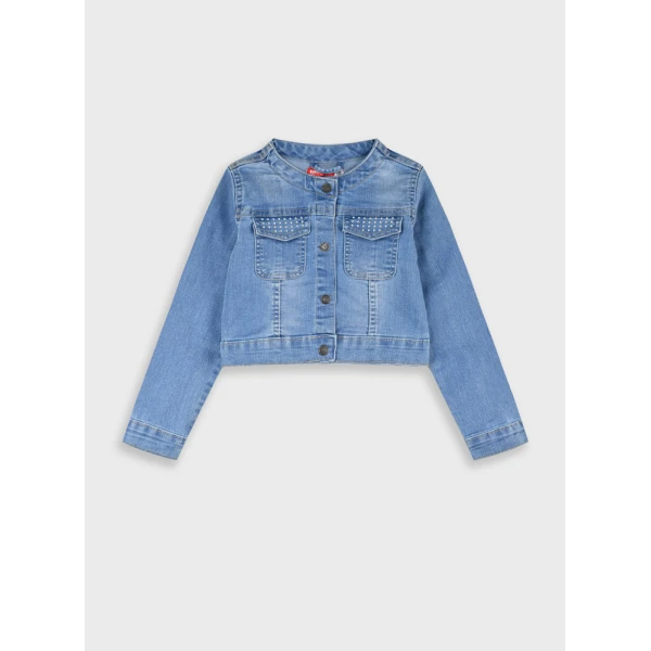 ENERGIERS JACKET GIRL BLUE DENIM