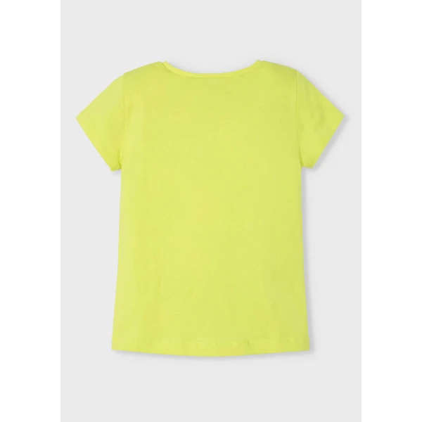 MAYORAL BLOUSE SHORT SLEEVES YELLOW 