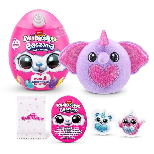 RAINBOCORNS EGGZMANIA BABY MANIA ΛΟΥΤΡΙΝΟ ΕΚΠΛΗΞΗ ΣΕ ΑΥΓΟ