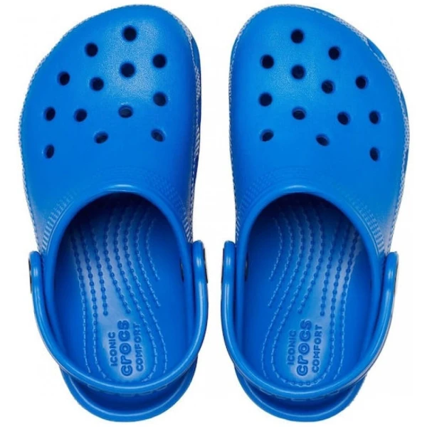 CROCS CLASSIC CLOG T BLUE BOLT