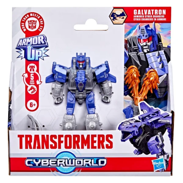 TRANSFORMERS CYBERWORLD ARMORED CYBER CHANGERS - ΦΙΓΟΥΡΑ GALVATRON