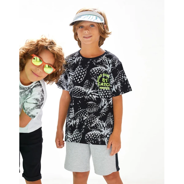 ENERGIERS BOY BLOUSE BLACK