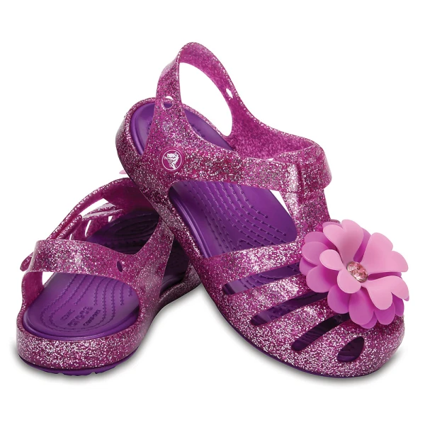 CROCS ISABELLA NOVELTY SANDAL K VIBRANT VIOLET