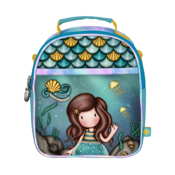 GORJUSS SANTORO LUNCH BAG MAKING WAVES - DEEP SECRETS