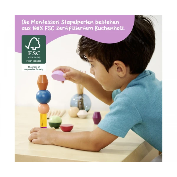 EICHHORN MONTESSORI EDUCATIONAL STAMPLE BEADS