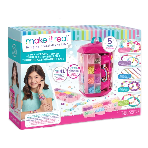 MAKE IT REAL 5 IN 1 ACTIVITY TOWER