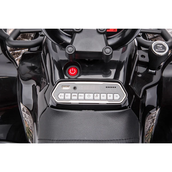 RECHARGEABLE QUAD 12V 7AH BLACK