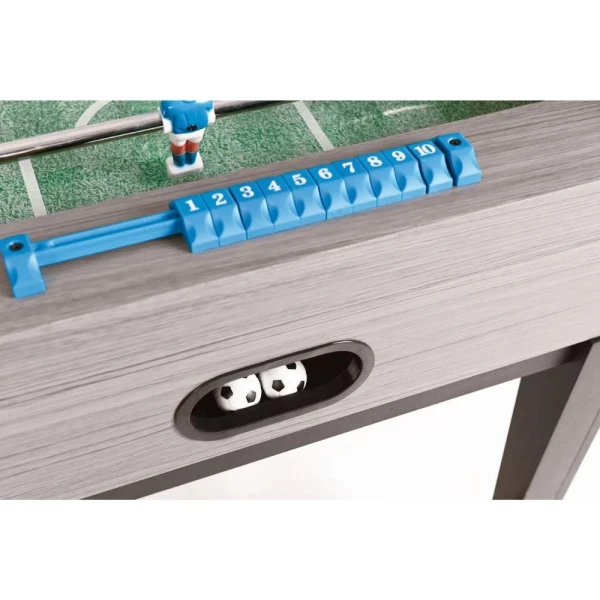 GARLANDO F-ZERO GREY OAK FOOTBALL WITH TELESCOPIC RODS