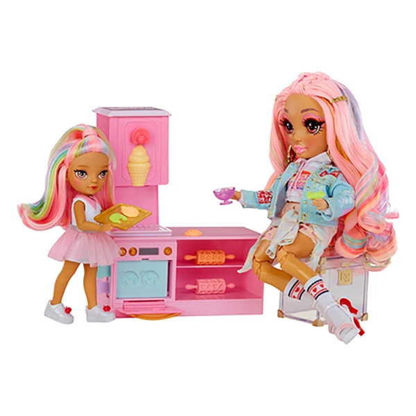 RAINBOW HIGH LITTLE DESSERT SHOP WITH KANDY DOLL