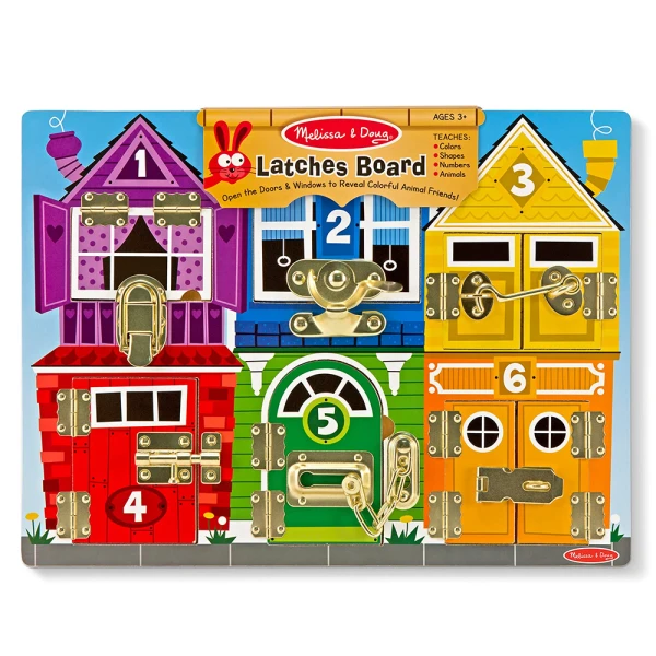 MELISSA & DOUG LATCHES BOARD