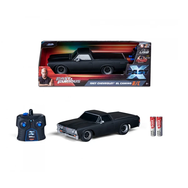 ΤΗΛΕΚΑΤΕΥΘΥΝΟΜΕΝΟ ΑΥΤΟΚΙΝΗΤΟ FAST & FURIOUS RC EL CAMINO FF10 1:16