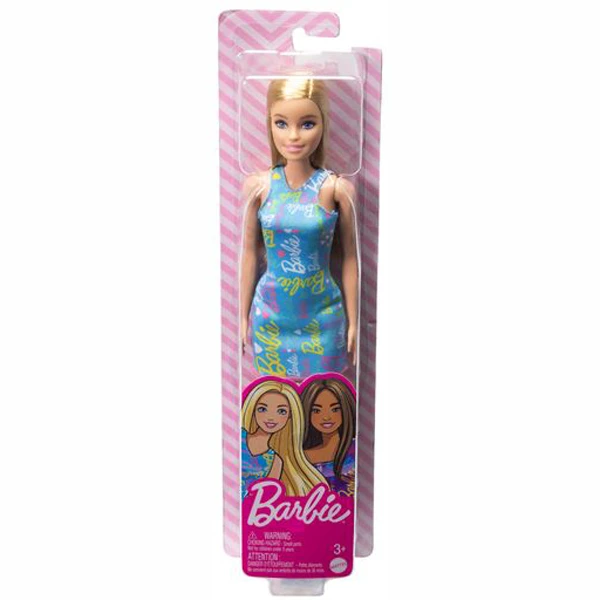 BARBIE FLORAL DRESSES - DRESS BARBIE LIGHT BLUE