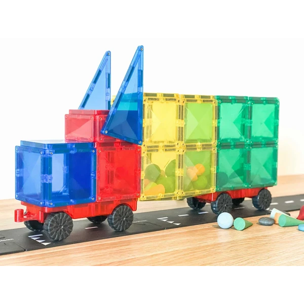 CONNETIX MAGNETIC TILES RAINBOW MOTION PACK 24 pcs