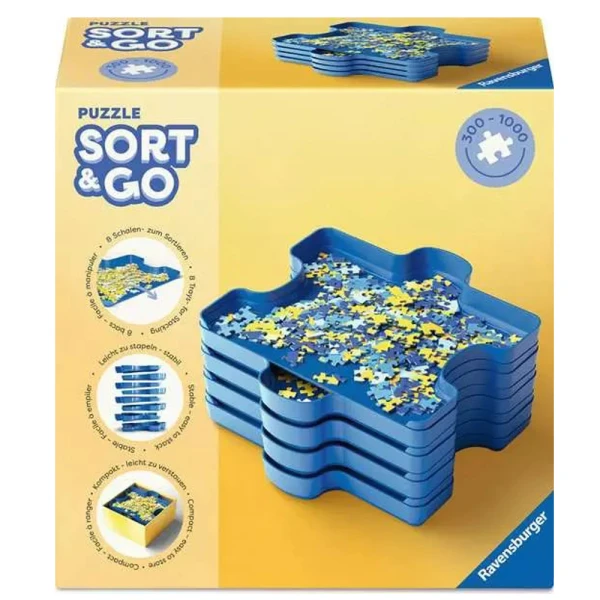 RAVENSBURGER PUZZLE STORAGE SORT & GO