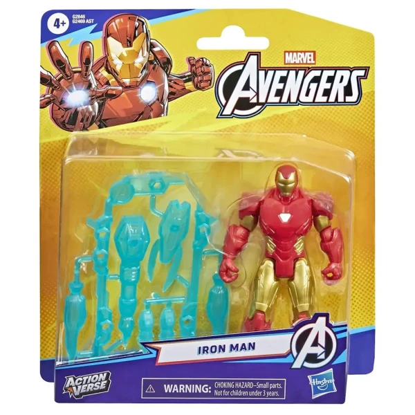 AVENGERS ACTION VERSE FIGURE IRON MAN