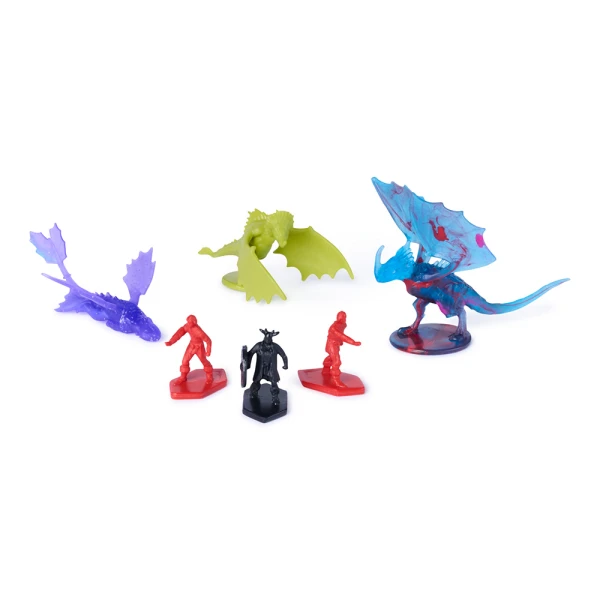 DRAGONS TRIAL OF FLAME ΣΕΤ ΜΙΝΙ ΣΥΛΛΕΚΤΙΚΕΣ ΦΙΓΟΥΡΕΣ
